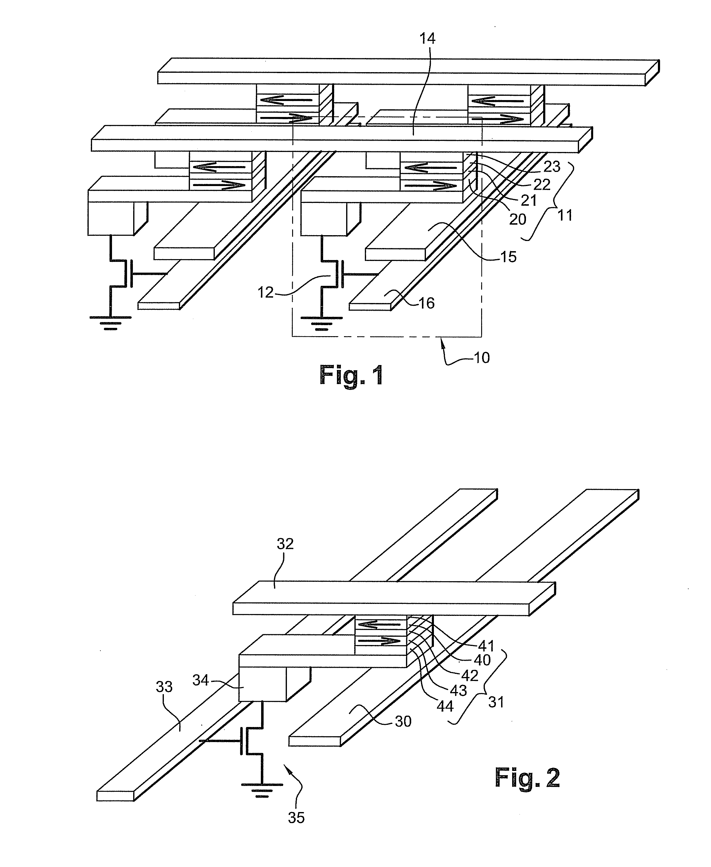 Heat assisted magnetic write element