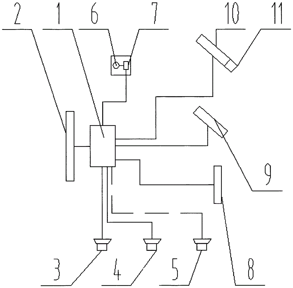 Traffic information display system controlled based on intelligent traffic management system