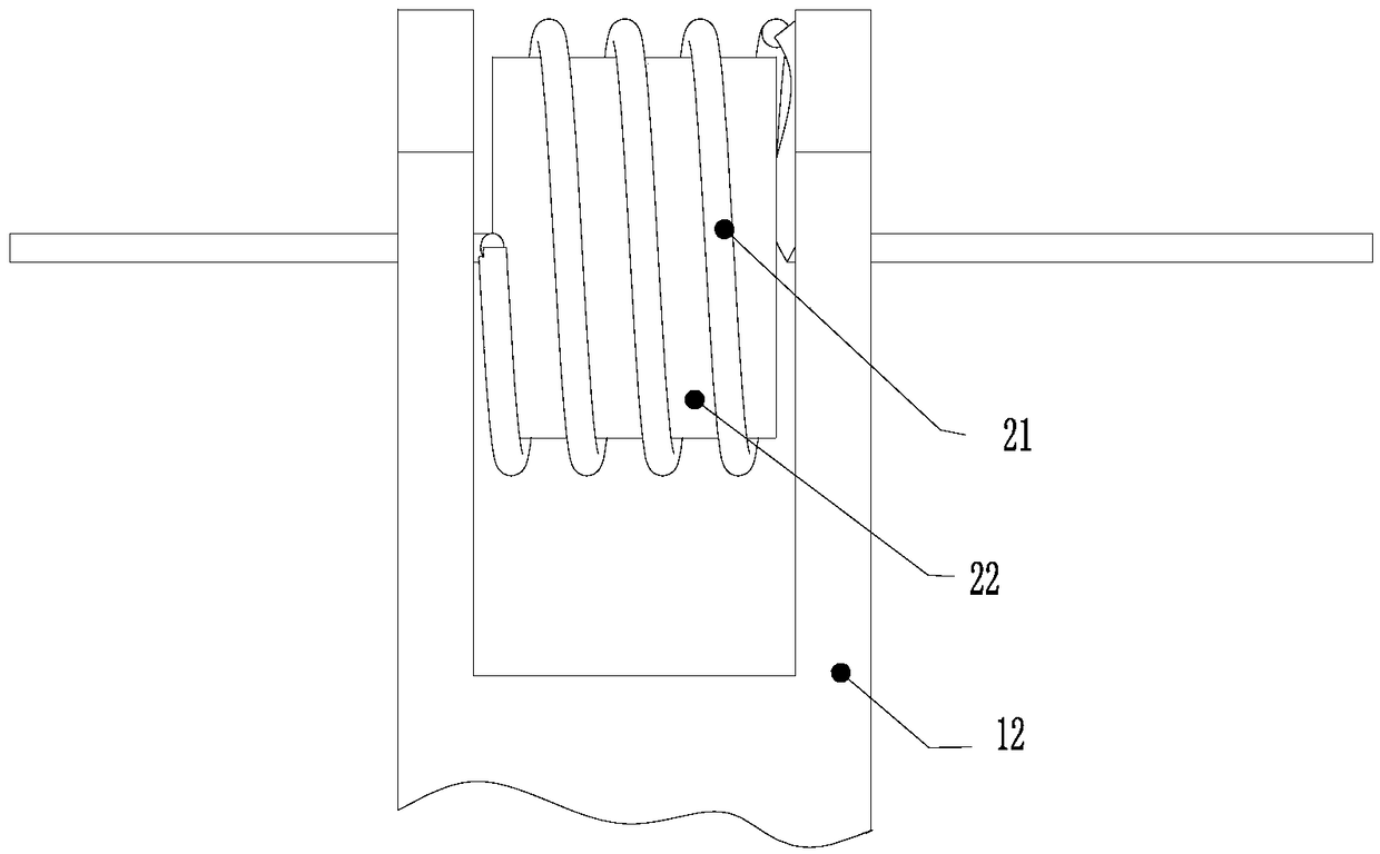 Air conditioning system water flow switch and air conditioning system