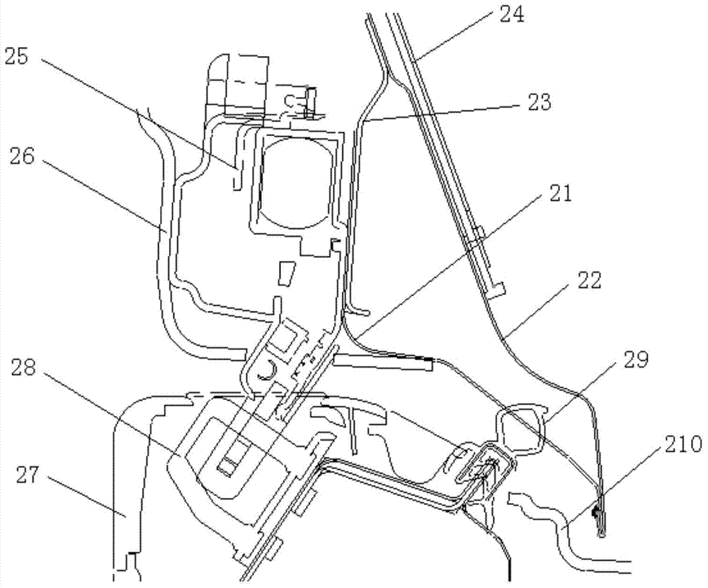 Hatchback vehicle and rear cover assembly thereof