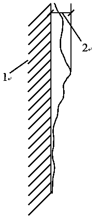 Wall surface grinding path planning method, device and equipment and medium
