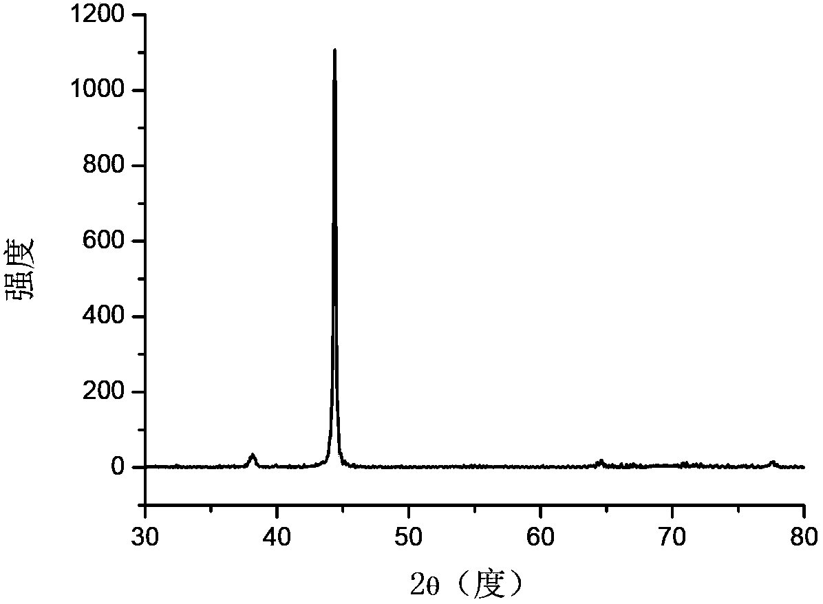 Gold nanorod vertical array and preparing method thereof