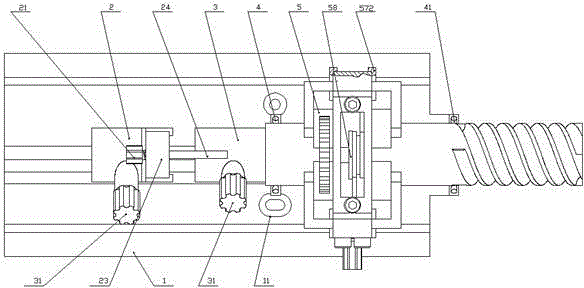 Measuring device for tool parameters of a two-dimensional image measuring instrument