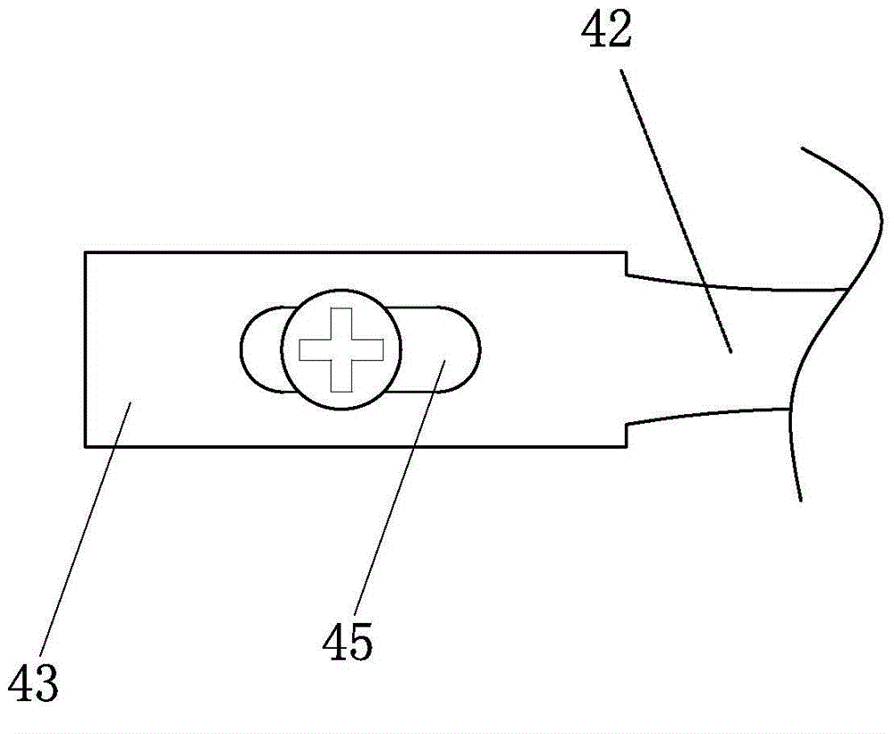 Hingeless rocking bar slide block mechanism and wefting rapier head for rapier loom