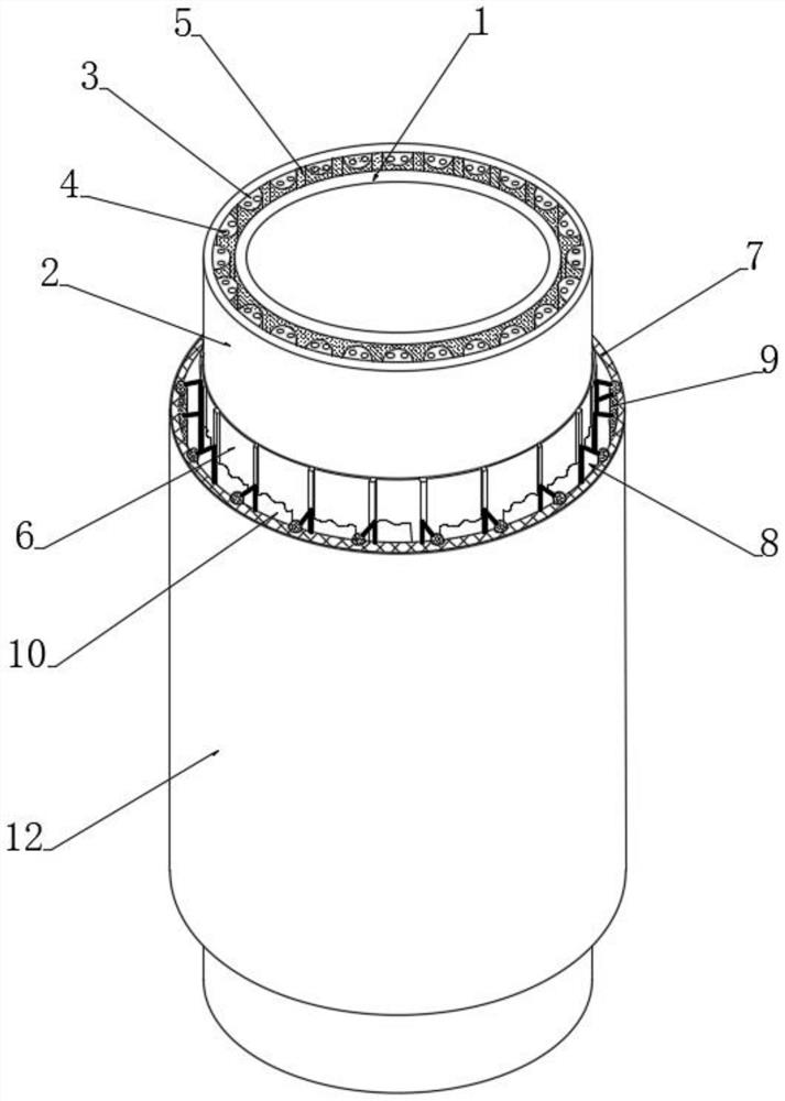 A kind of anti-low temperature sheath suitable for underground buried cables