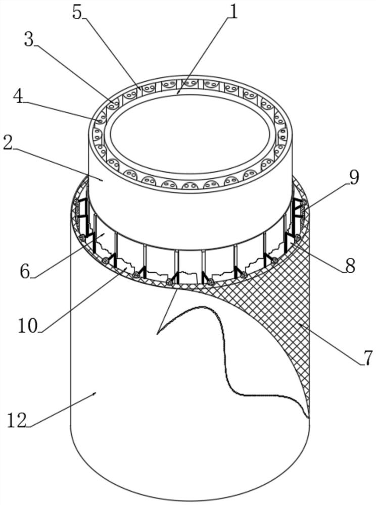 A kind of anti-low temperature sheath suitable for underground buried cables