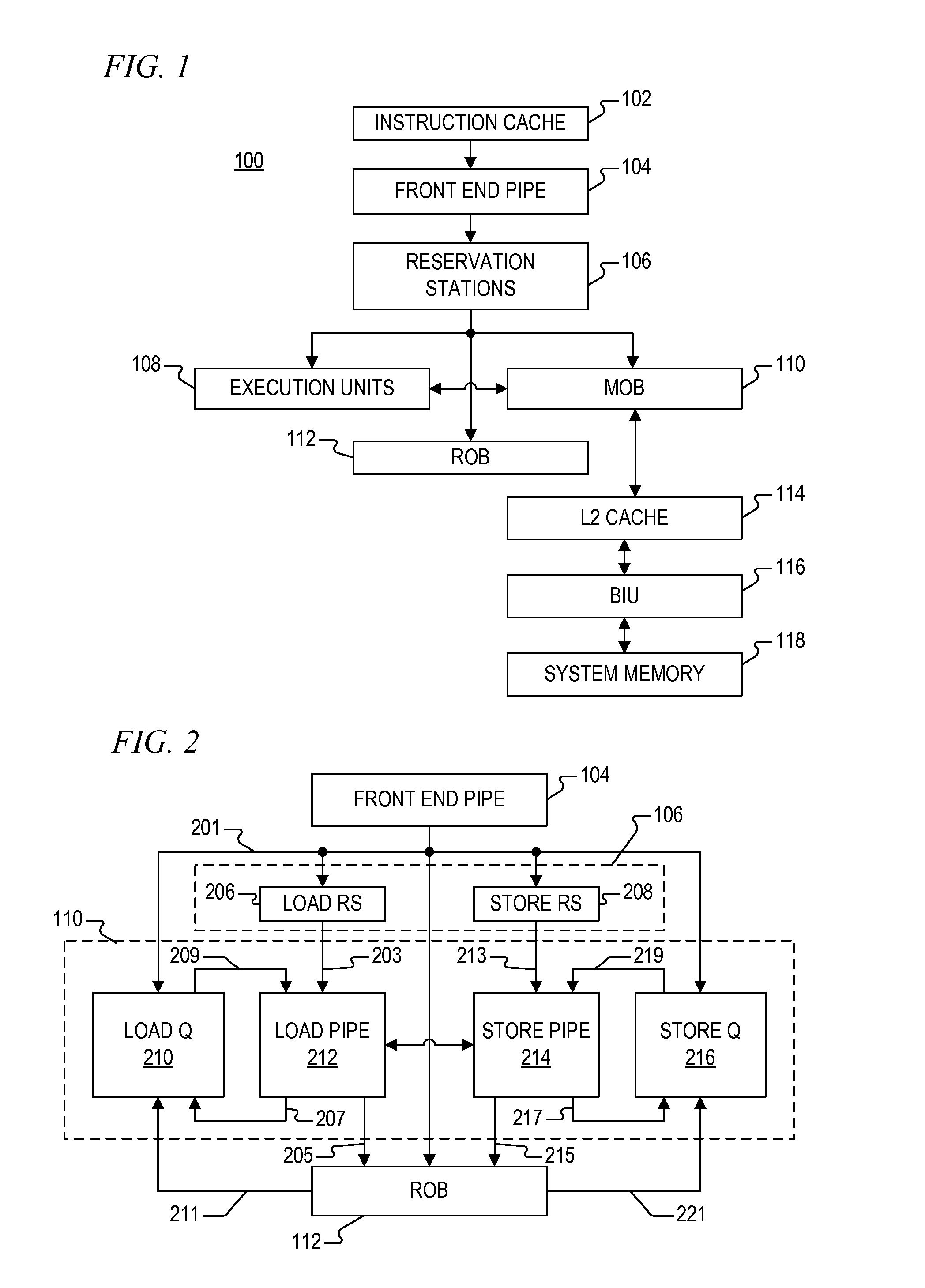 Cache system with a primary cache and an overflow cache that use different indexing schemes