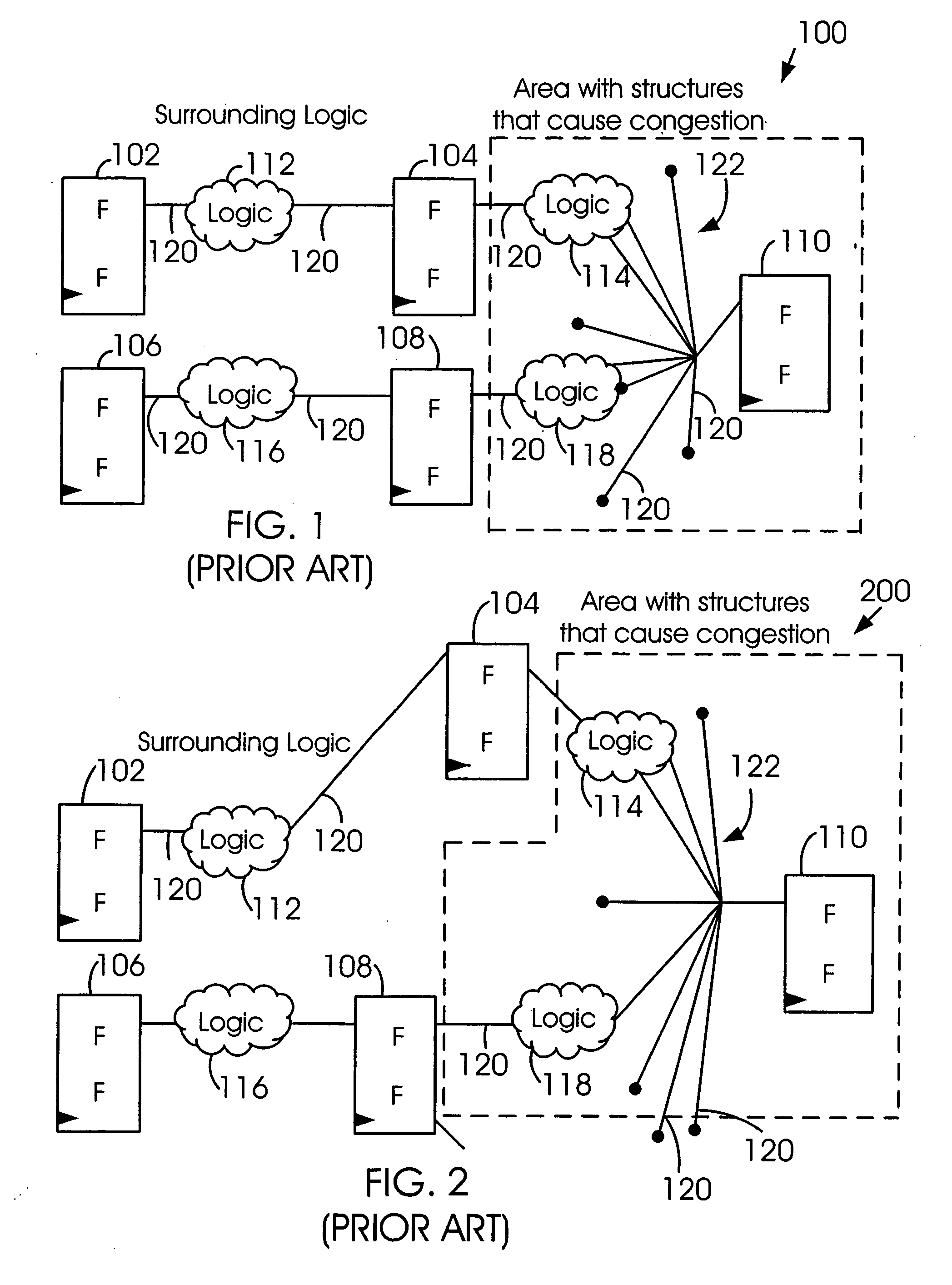 Method and computer program for incremental placement and routing with nested shells