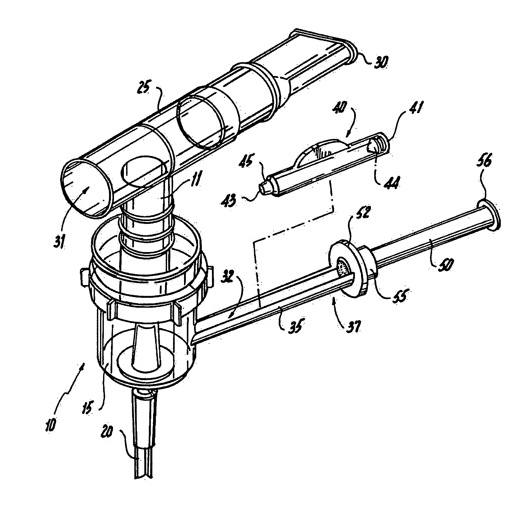 Semi-automatic emergency medication dose nebulizer