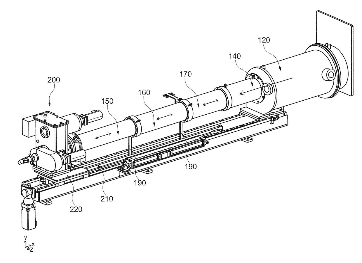 Apparatus and method for coating workpieces