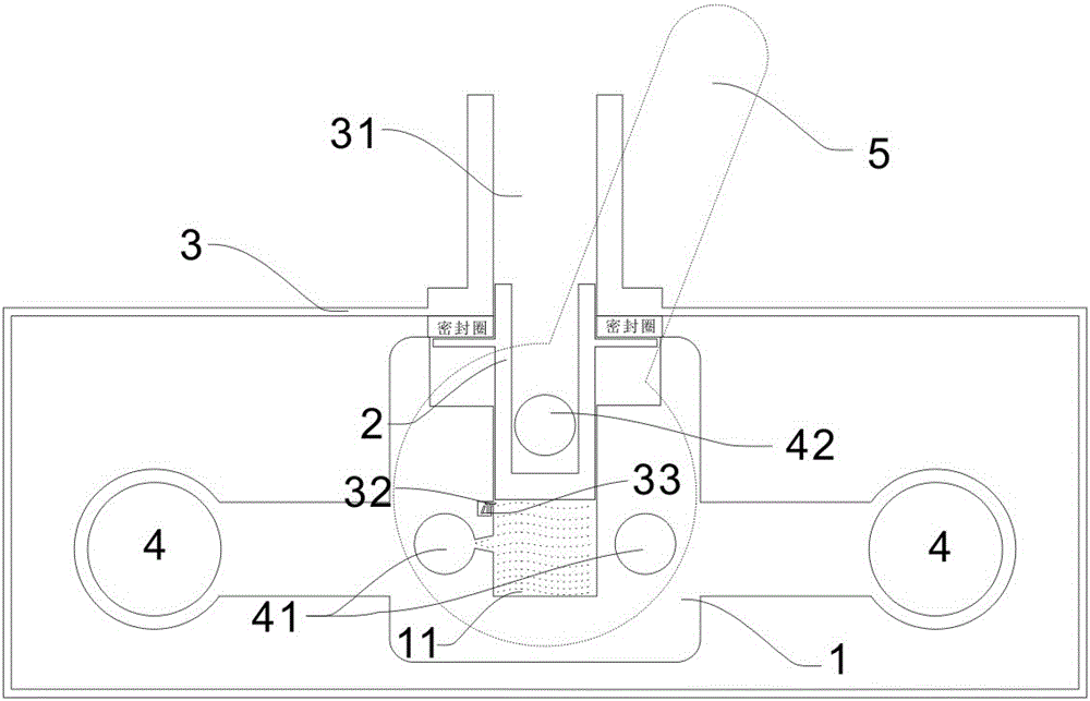 Tap with one-way gear