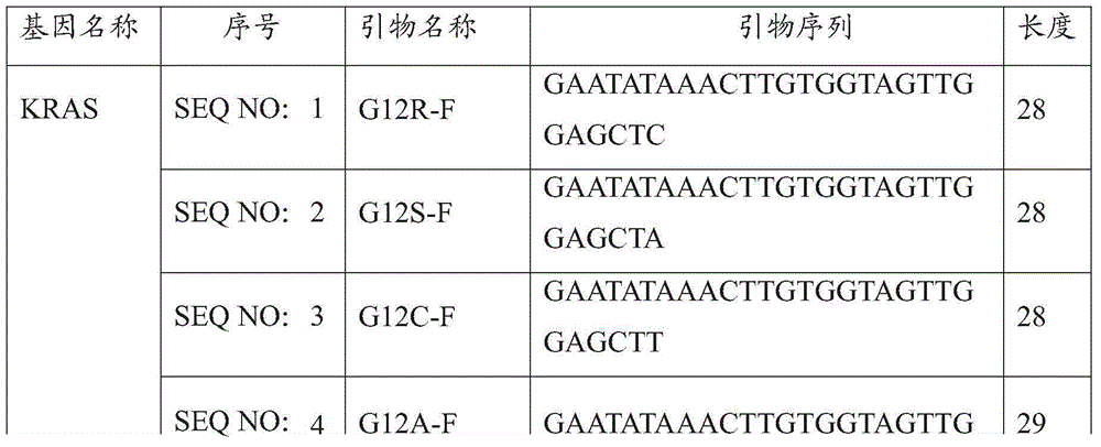 Composition for detecting colorectal cancer hotspot gene mutation sites and using method of composition
