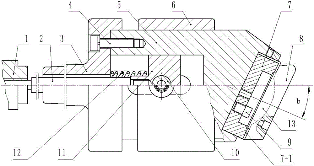 Fixed disk turning fixture