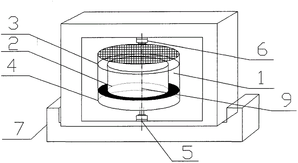 Oil deposit percolation experimental model for measuring multi-phase fluid saturation distribution and measuring method