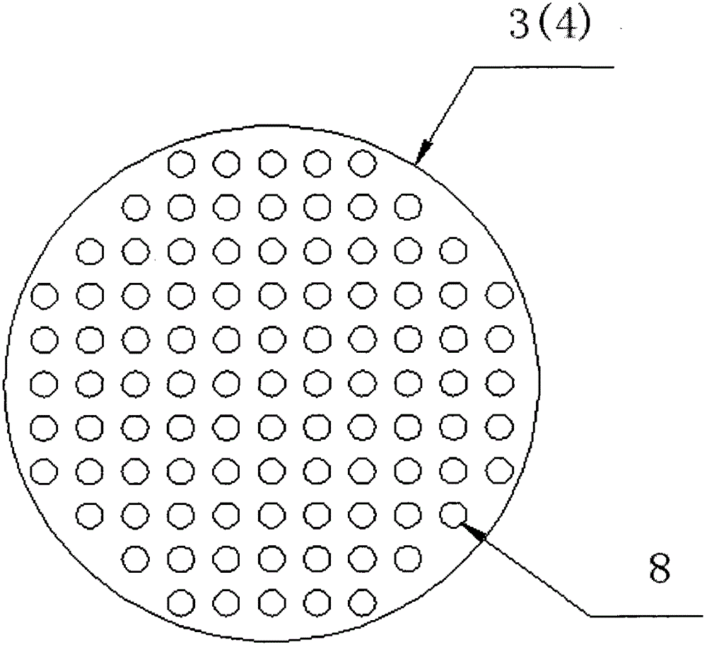 Oil deposit percolation experimental model for measuring multi-phase fluid saturation distribution and measuring method