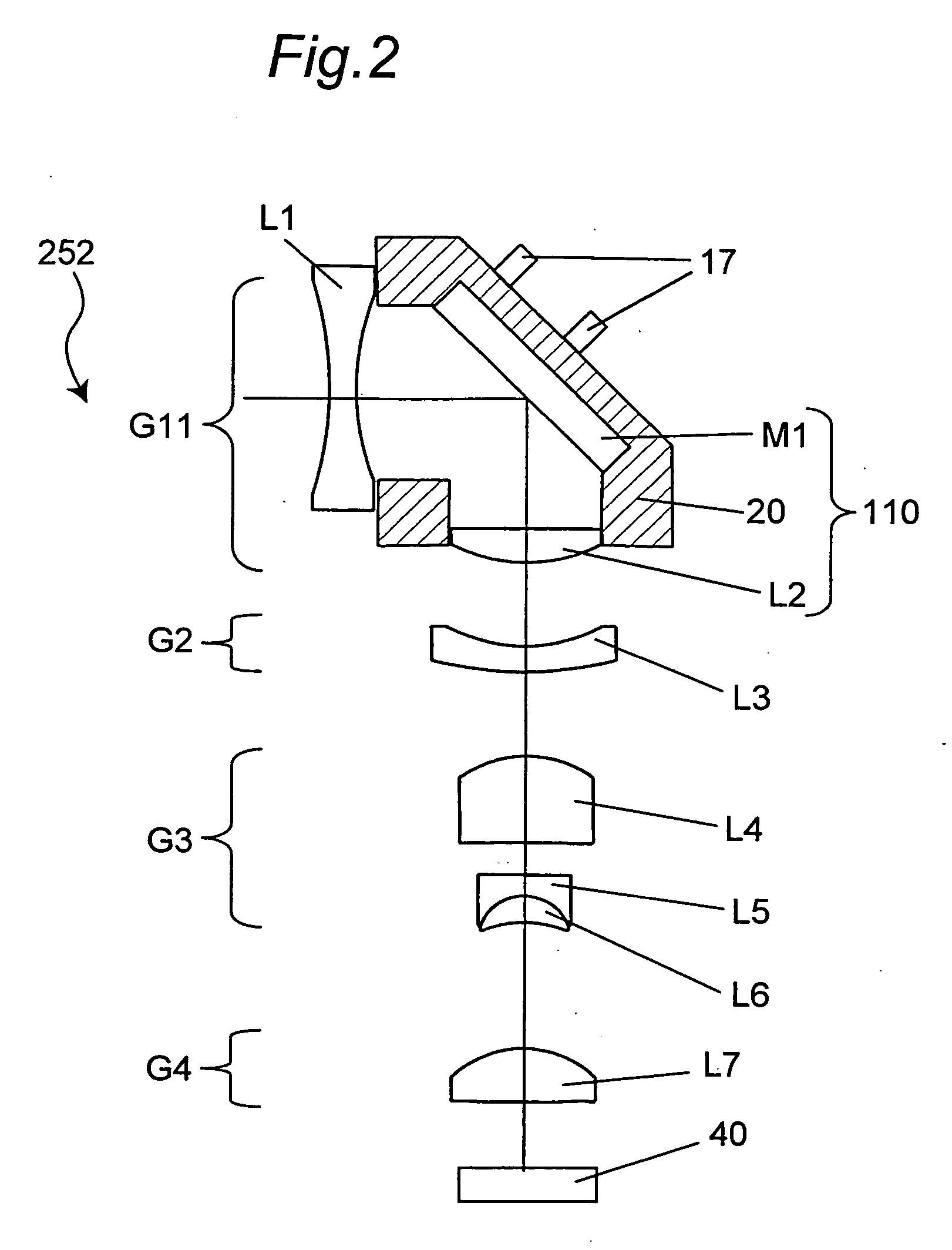 Electronic image pickup device with hand-shake compensation function and camera-equipped portable electronic device