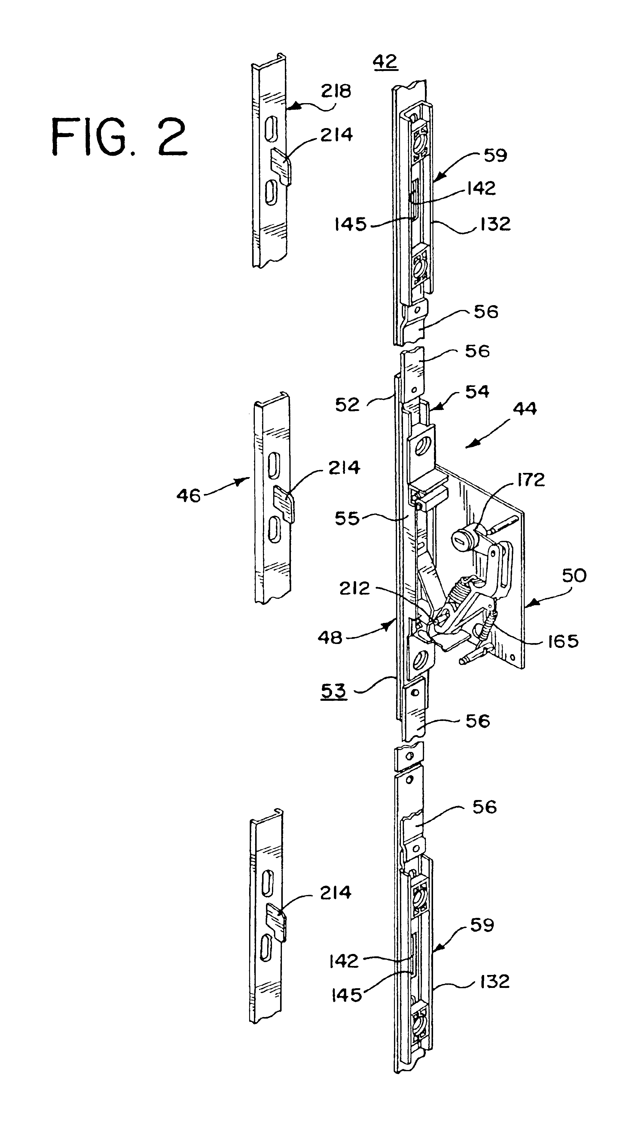 Multipoint lock assembly