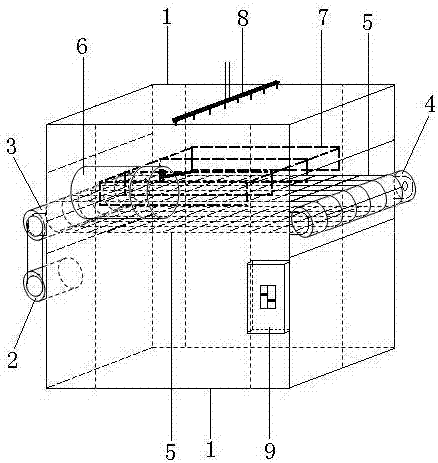 Numerical control intelligent shell peeling machine