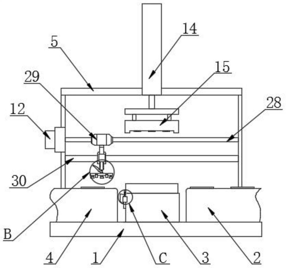 Sheet type electroplating clamp for lead frame and clamping method of sheet type electroplating clamp