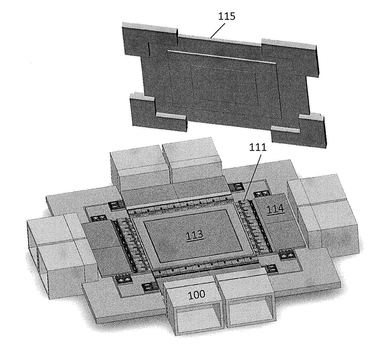 Optical module for terabit switch