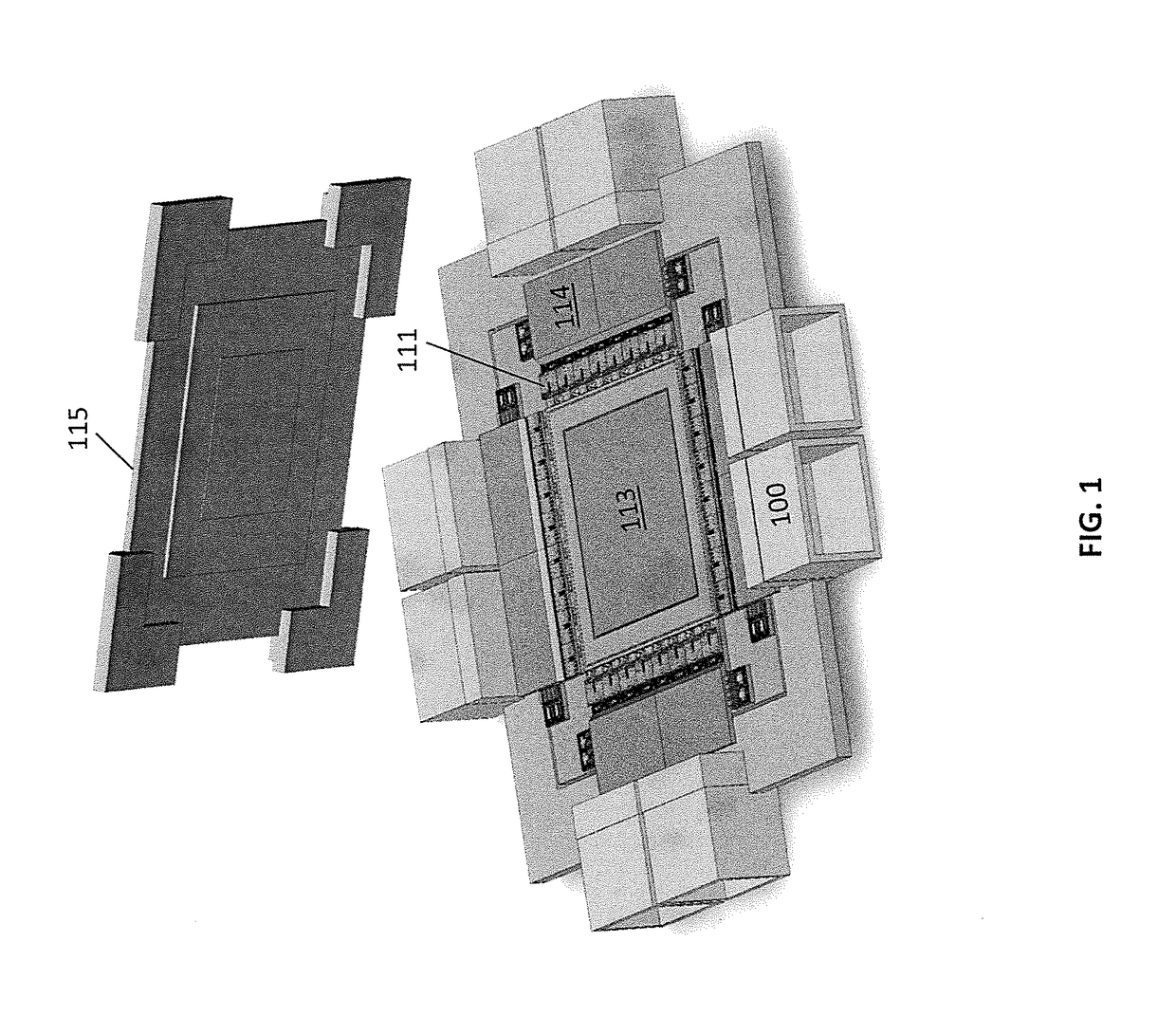 Optical module for terabit switch