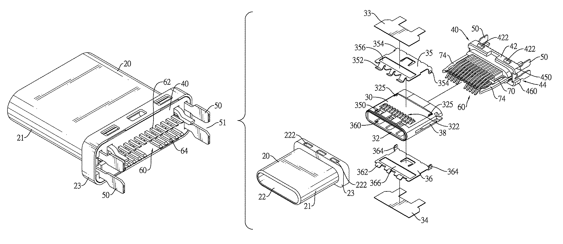 Electrical connector having holding pieces with a notch for holding a circuit board