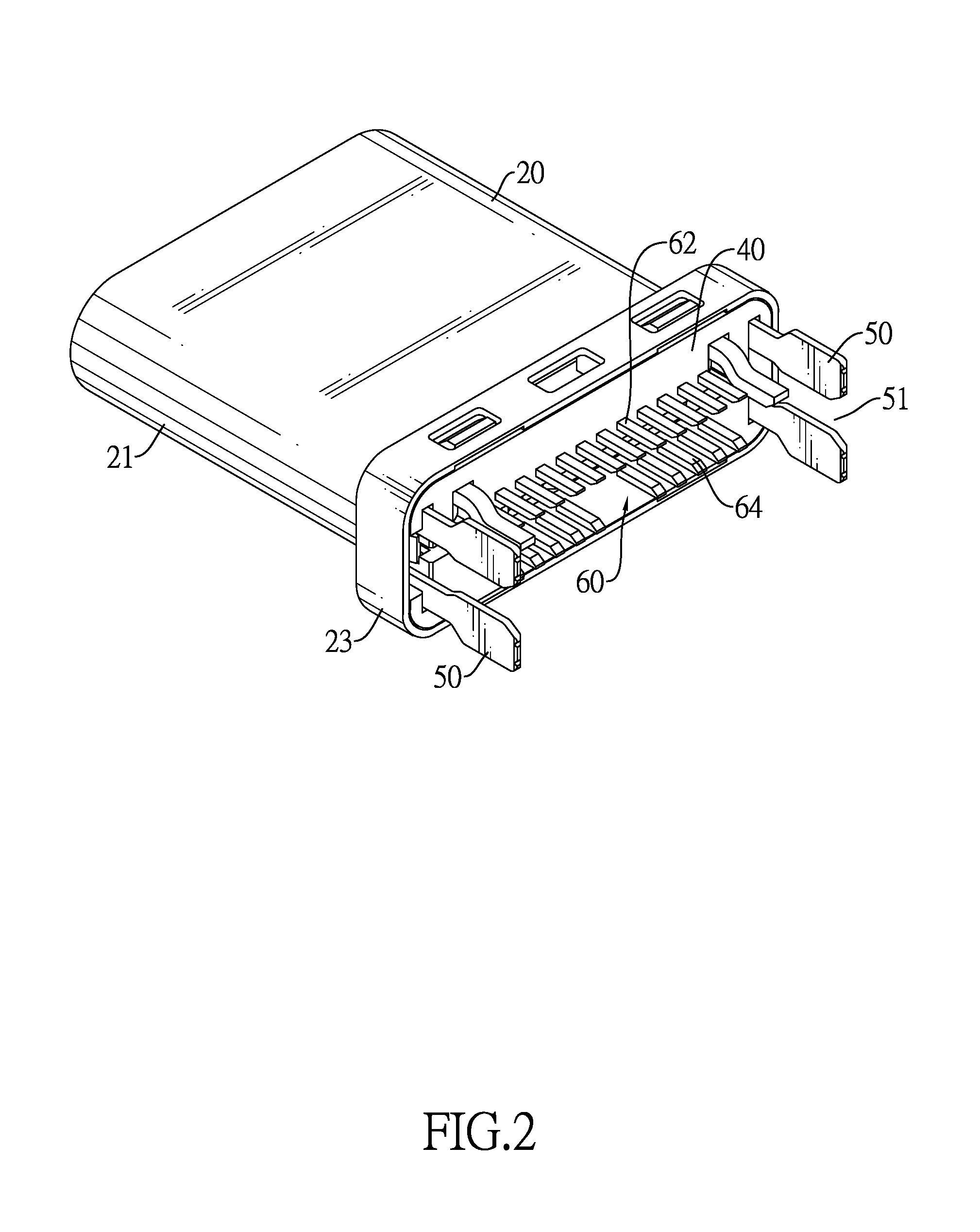 Electrical connector having holding pieces with a notch for holding a circuit board