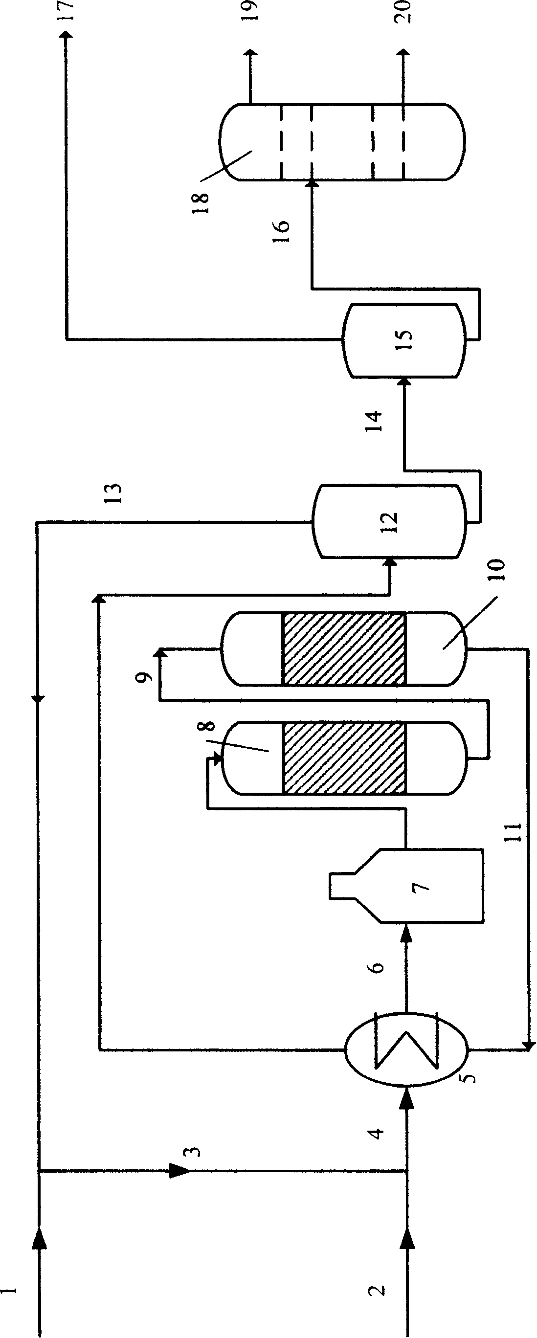 Production method of high-bioctyl-value diesel oil by coal liquification