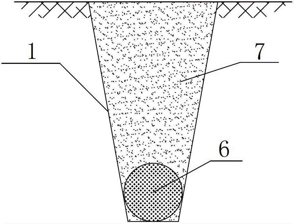 A compound drainage and salt control system for saline-alkali land