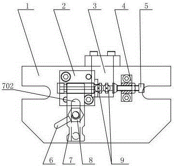 A marking hole drilling jig for plunger