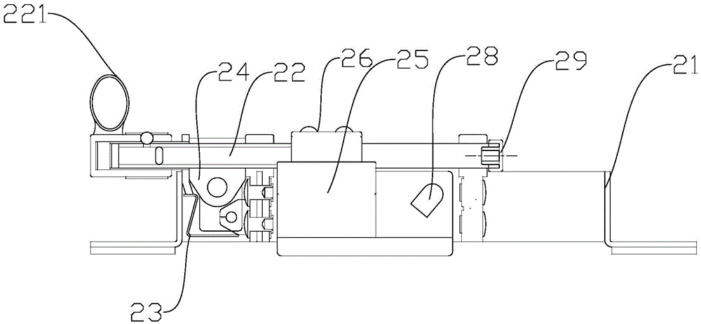 Device for monitoring and fixing indentation video of ZD6 switch machine