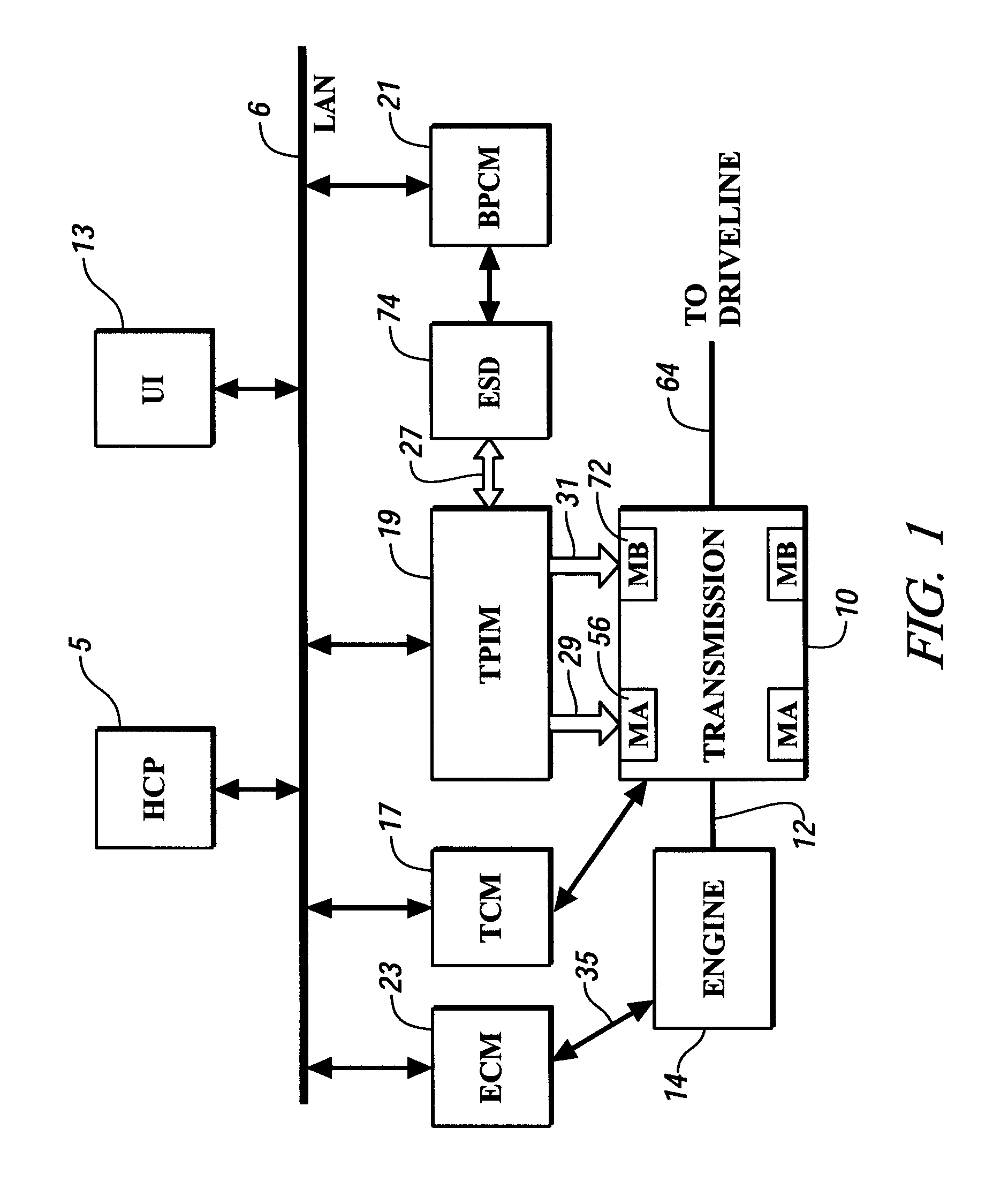 Method and apparatus for real-time life estimation of an electric energy storage device in a hybrid electric vehicle