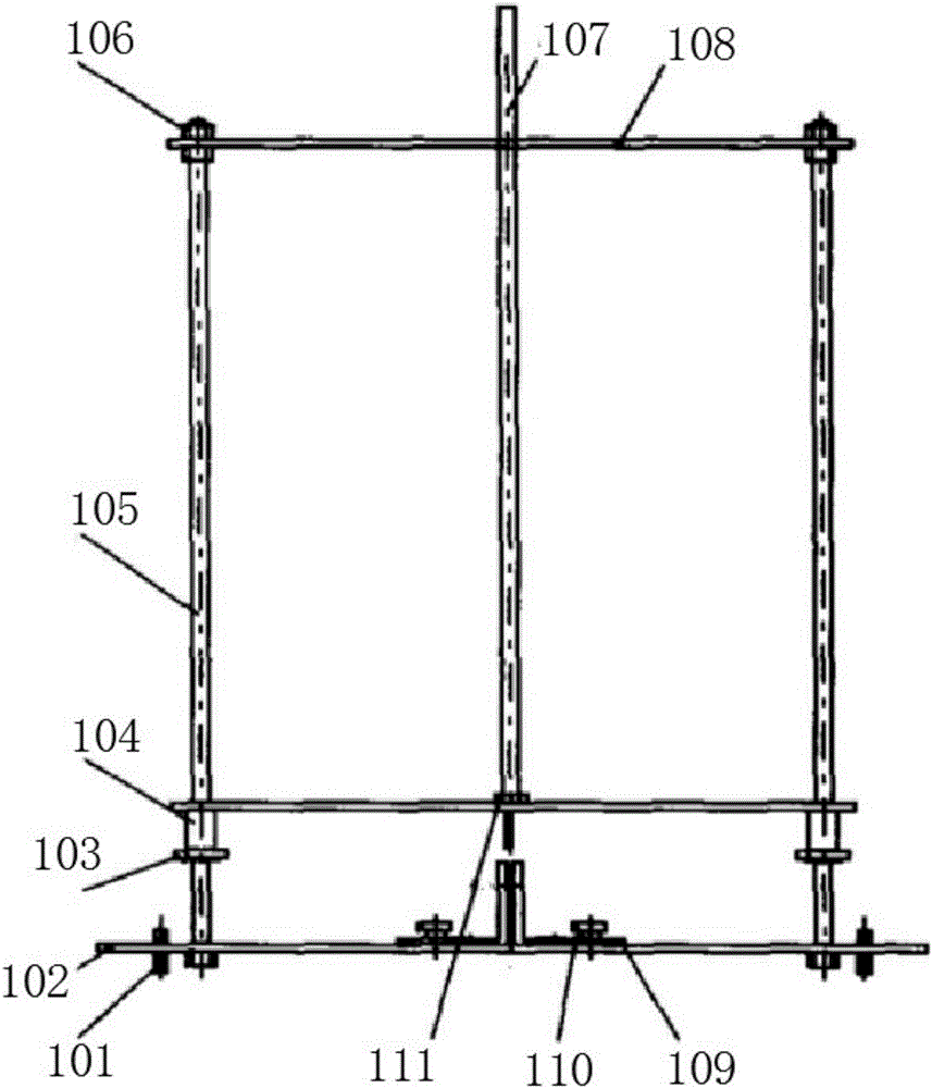 Experimental fracture molding clamp and using method thereof