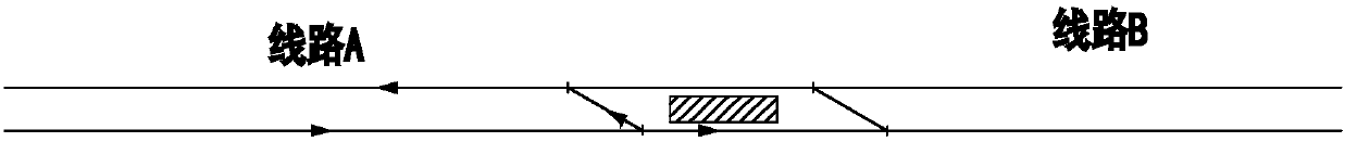 A rail transit rail connection station wiring system and its operating method