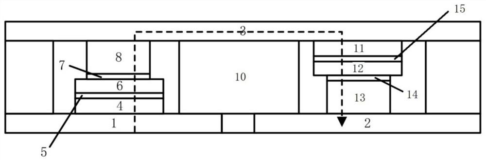 Low-inductance crimping type semiconductor module