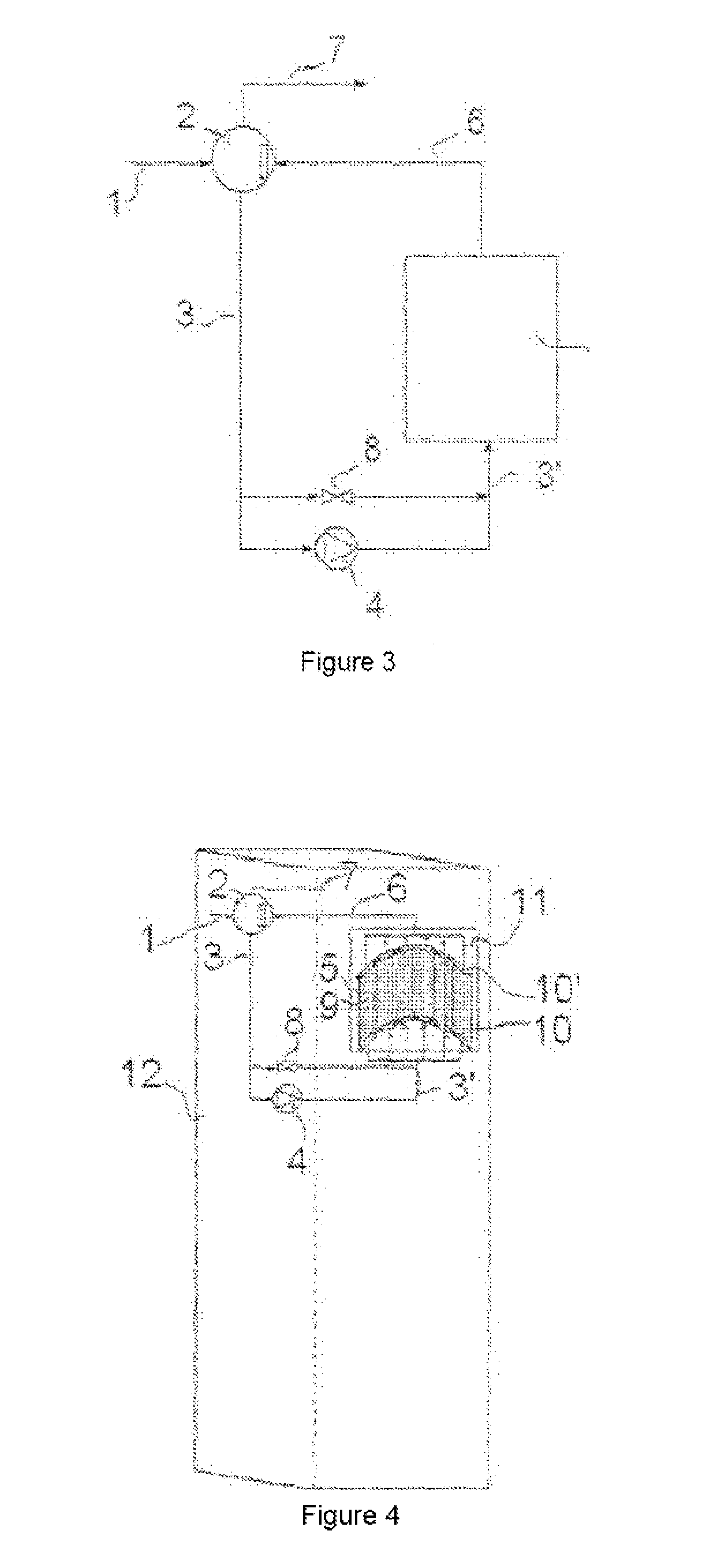 Solar receiver with natural circulation for generating saturated steam