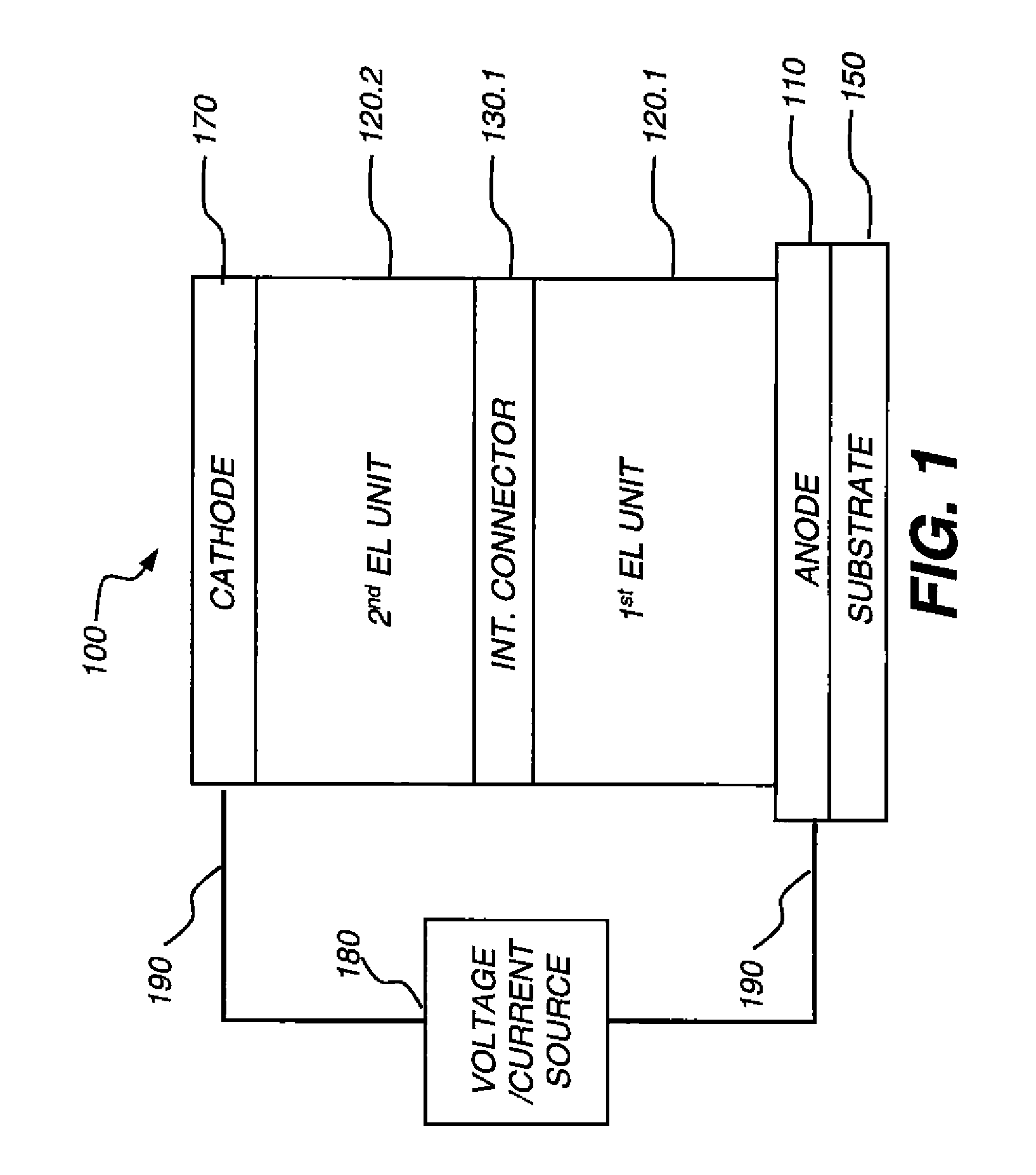 White light tandem OLED