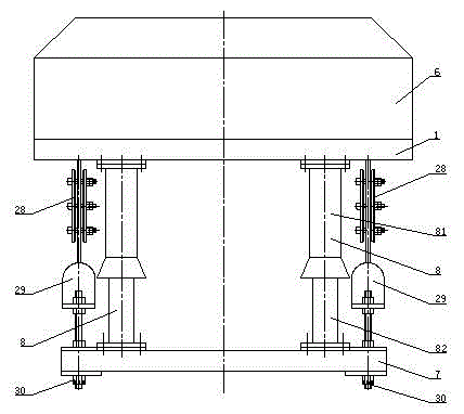 Belt-type hoister synchronization hoisting device