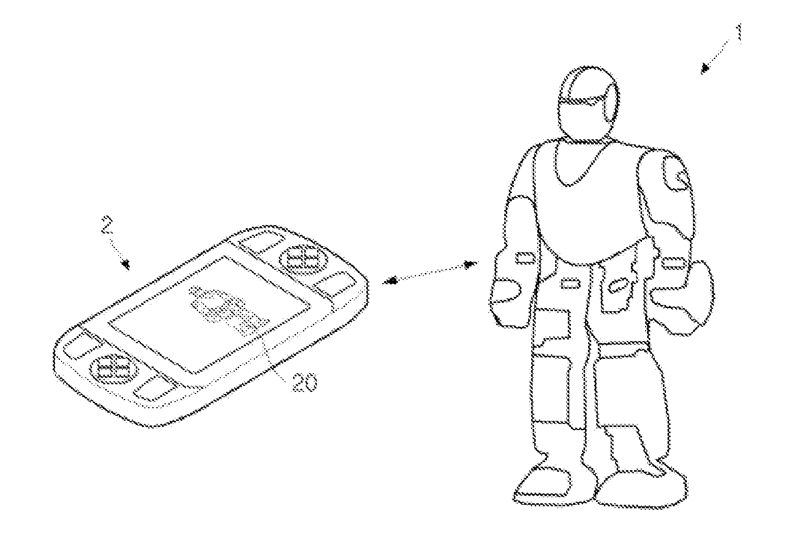 Apparatus and method for synchronizing robots