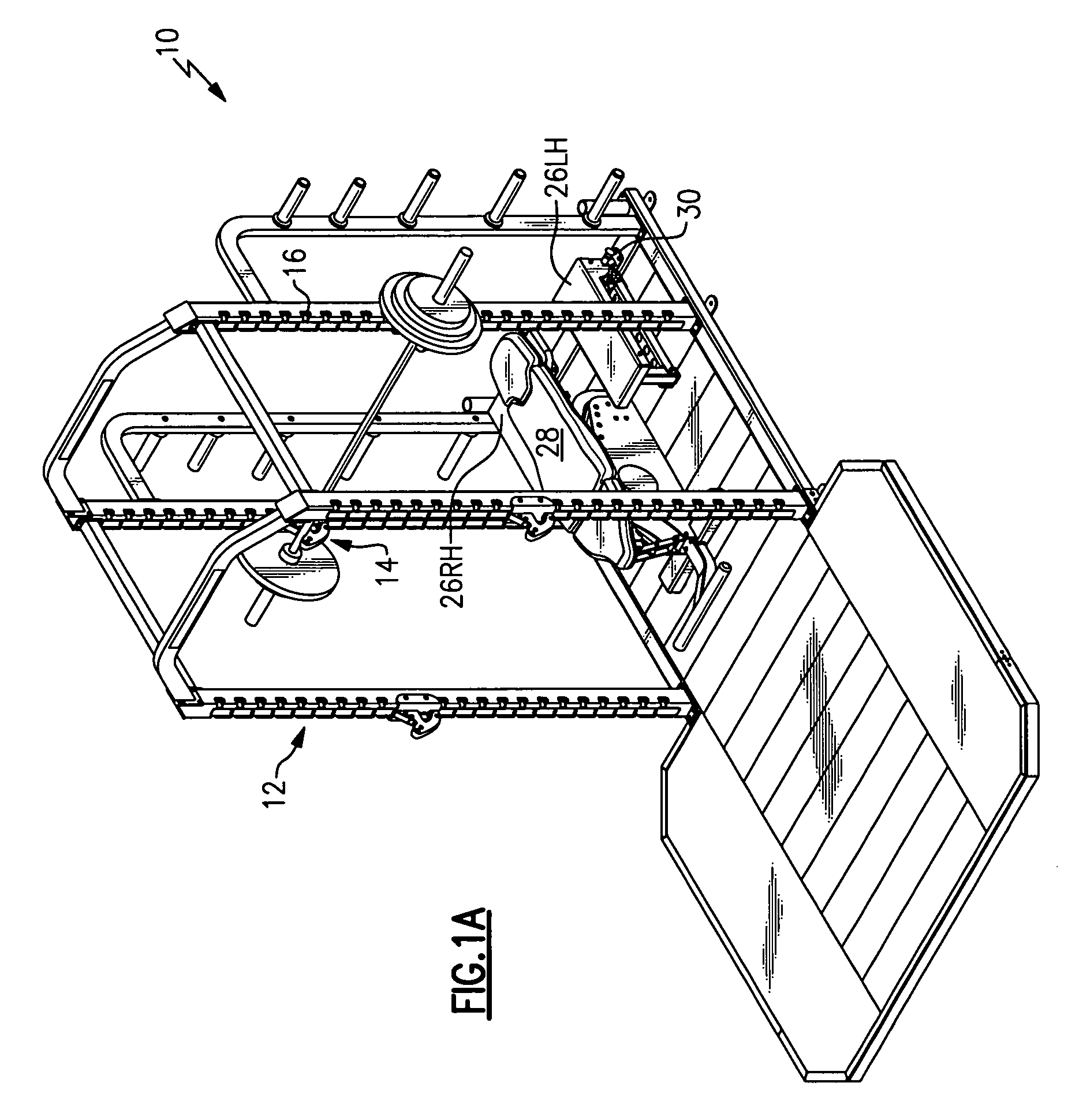 Weightlifting system with spotter platform