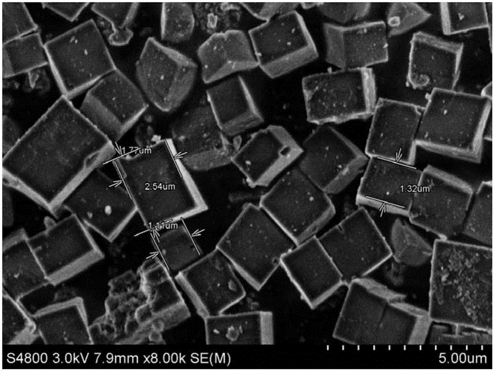 Low-silicon SAPO-34 molecular sieve as well as preparation method and application thereof