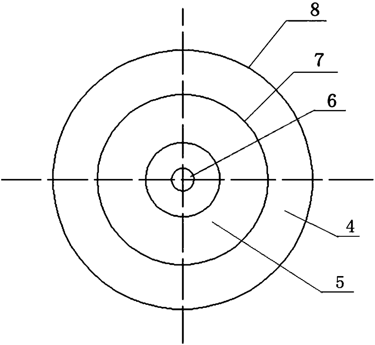 A hydrogen-rich gas turbine burner