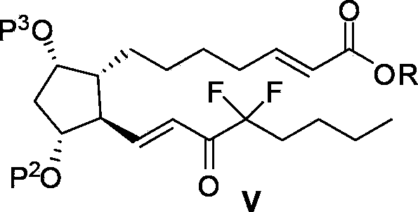 Intermediate for preparing lubiprostone, preparation method of intermediate and method for preparing lubiprostone through intermediate