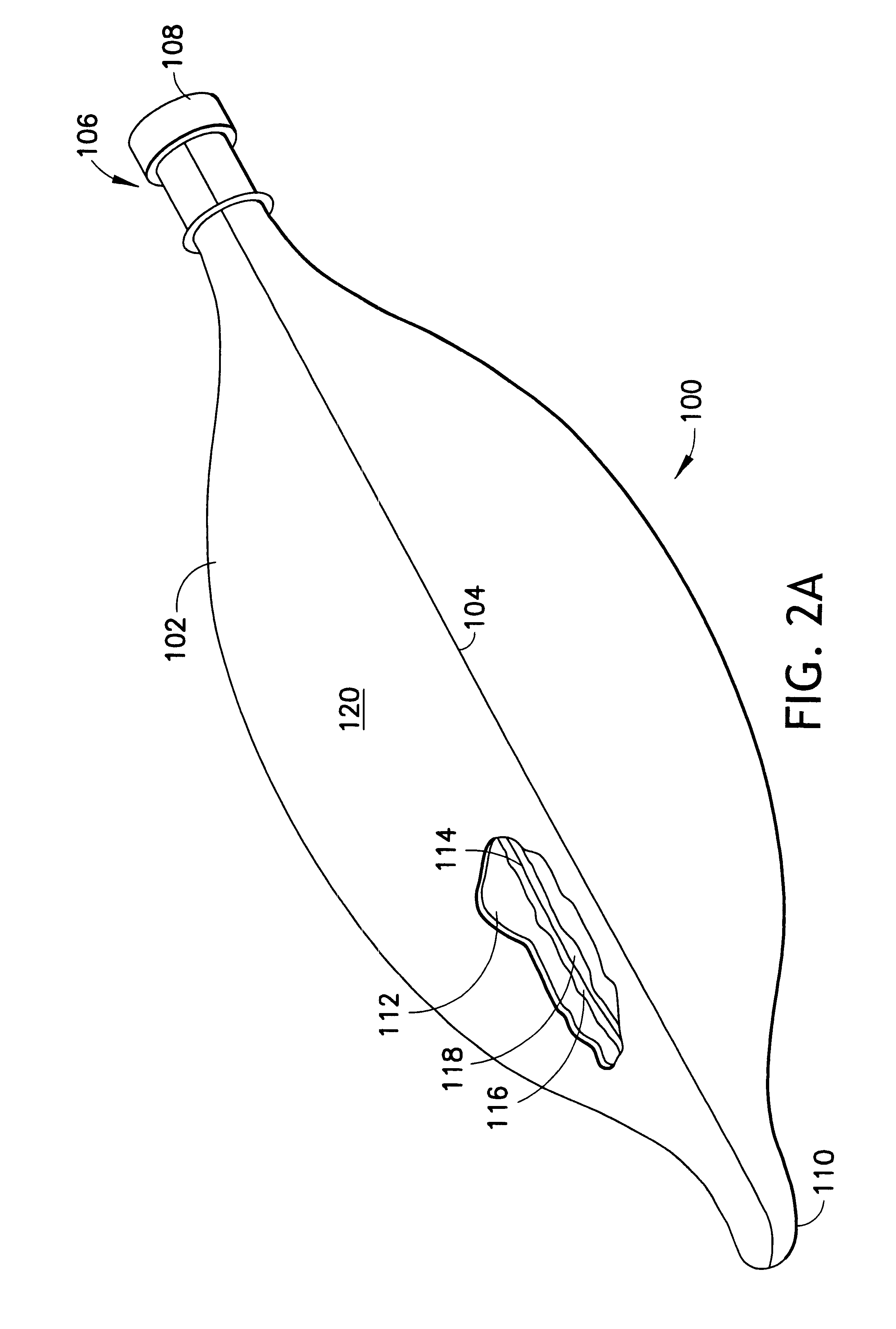 Film welded reservoir bag for breathing circuit and method of making the same