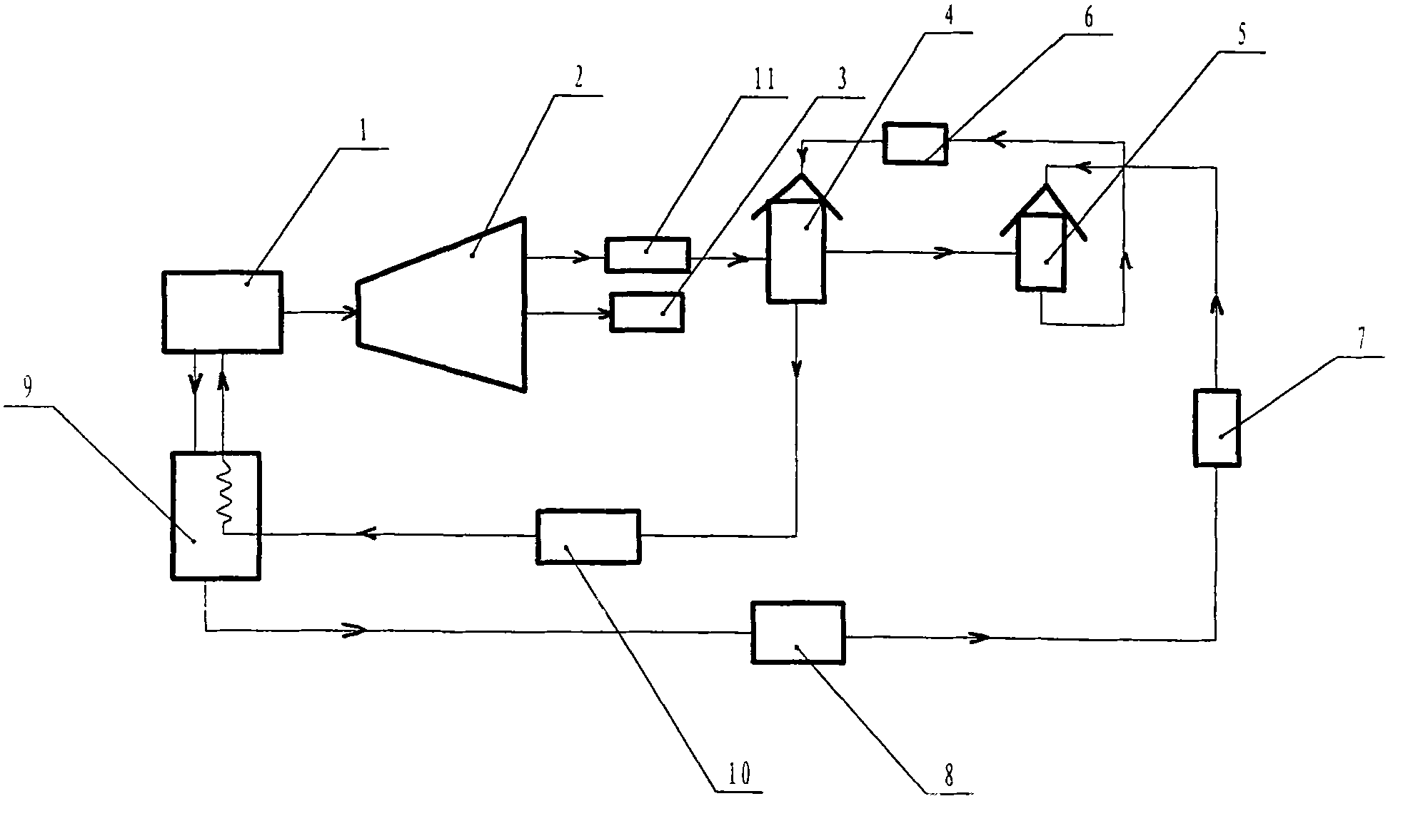 Absorption and jet type super low temperature generation refrigeration and heating device