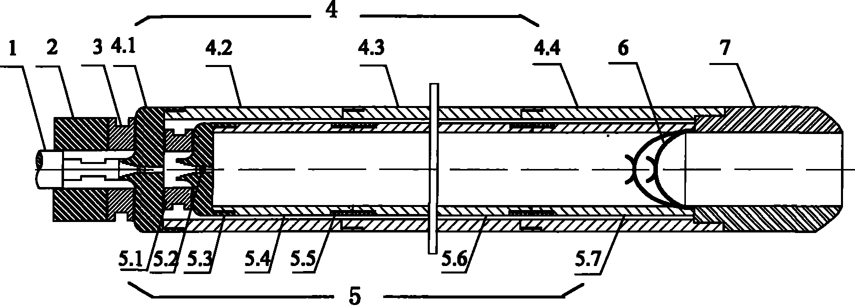 Impact type double tube double-motion coring device and its method