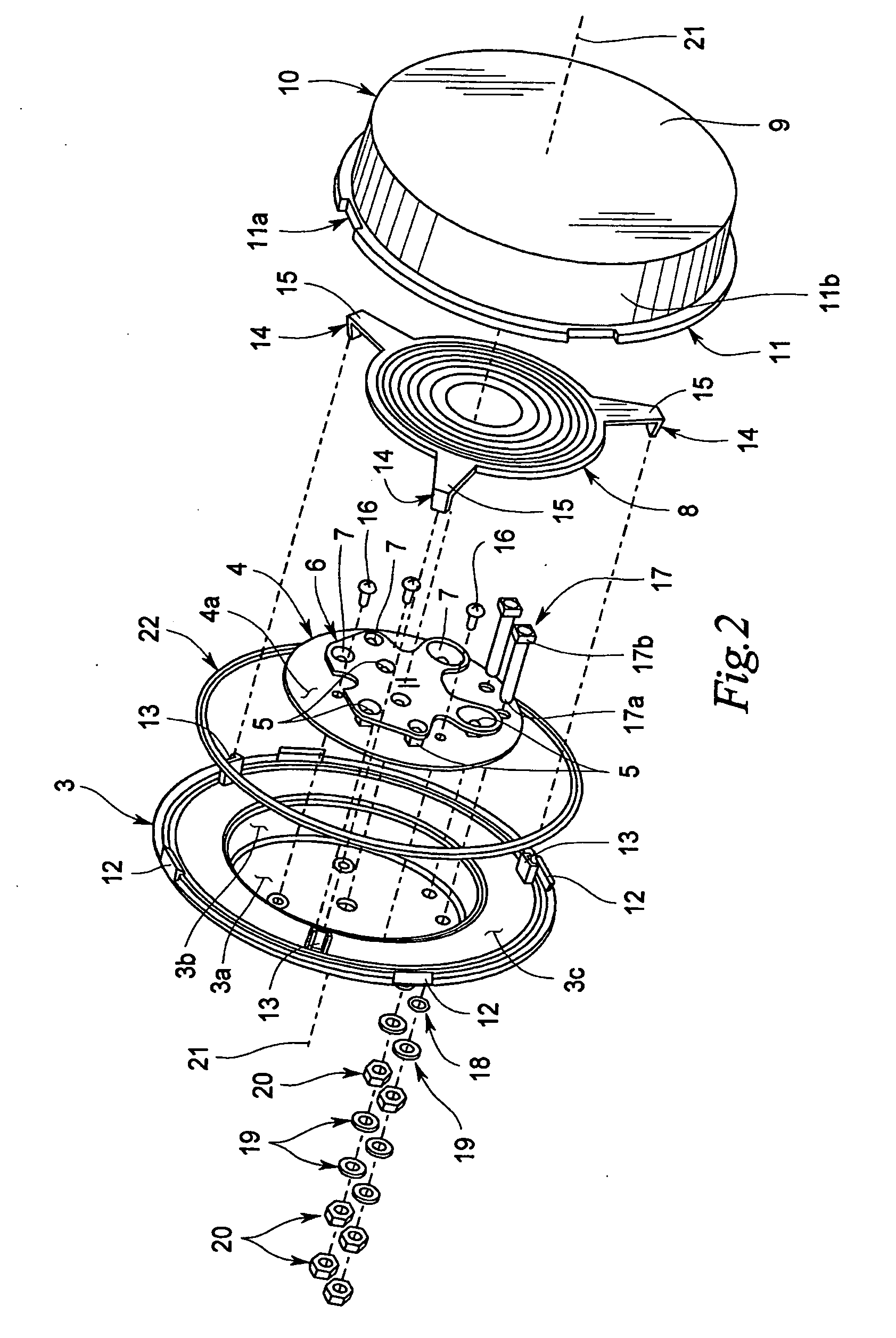 Light emitting diode signaling device and method of providing an indication using the same