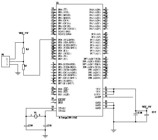 Noncontact type liquid level measuring device