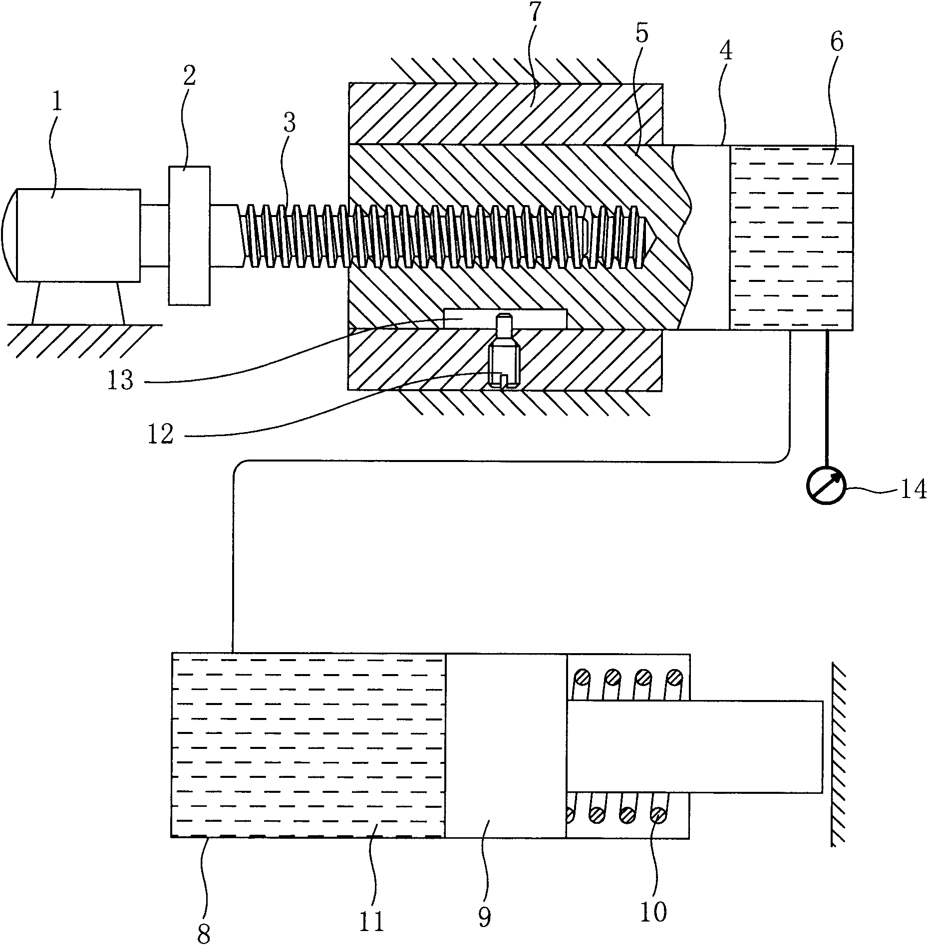 Hydraulic driving device