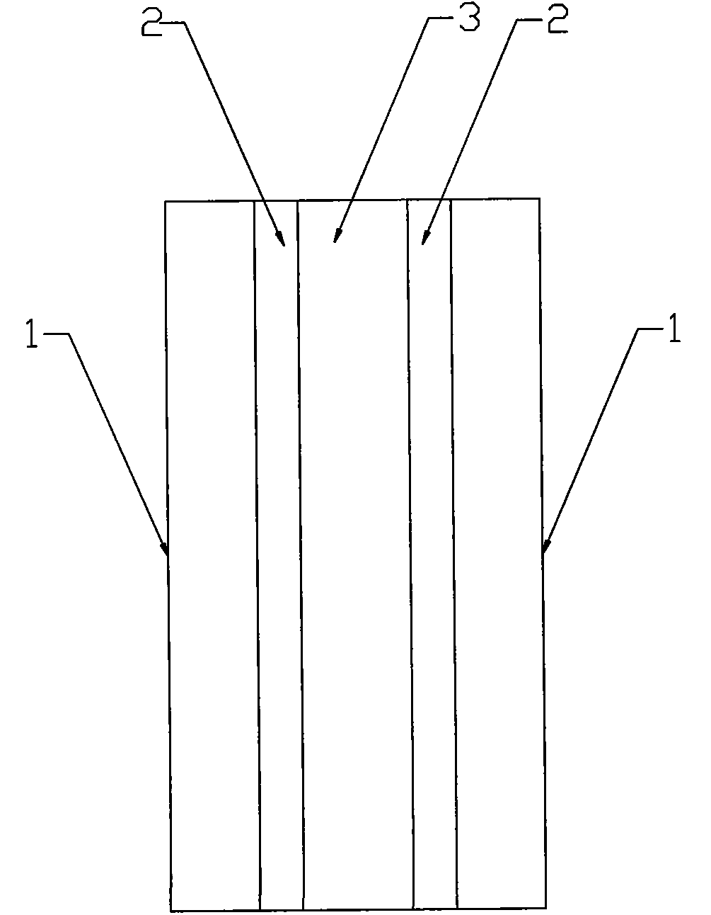 High-strength tile and preparation method thereof